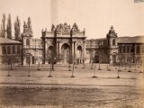 Dolmabahce Palace, Istanbul: the gateway of the Sultan. Photograph by Guillaume Berggren, ca. 1880.
More:
Original public domain image from <a href="https://wellcomecollection.org/works/qvx4mgng/images?id=u3c78y27" target="_blank" rel="noopener noreferrer nofollow">Wellcome Collection</a>