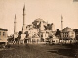 Aya Sophia, Istanbul, Turkey. Photograph by Guillaume Berggren, ca. 1880.
More:
Original public domain image from <a href="https://wellcomecollection.org/works/ywmexyah/images?id=xn3bff6k" target="_blank" rel="noopener noreferrer nofollow">Wellcome Collection</a>